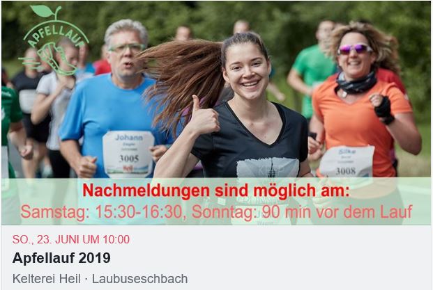 Apfellauf 2019